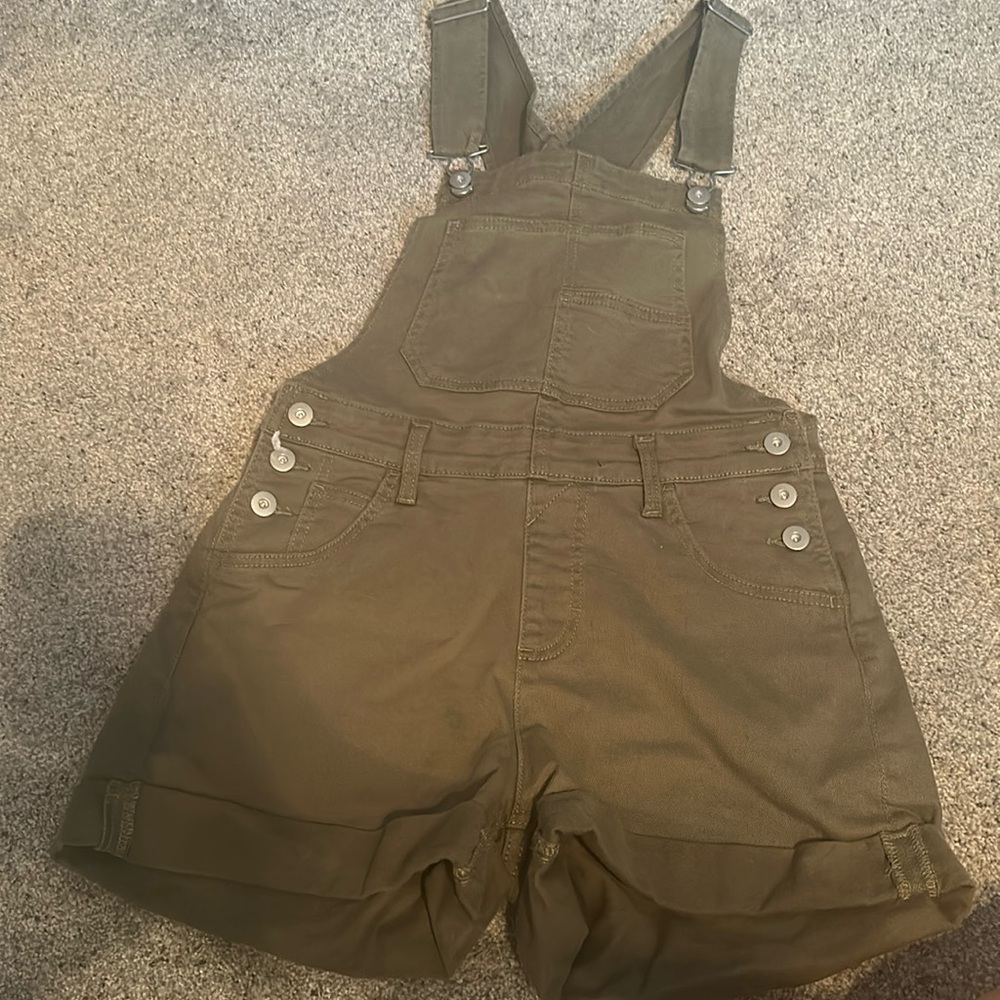 Green overalls
